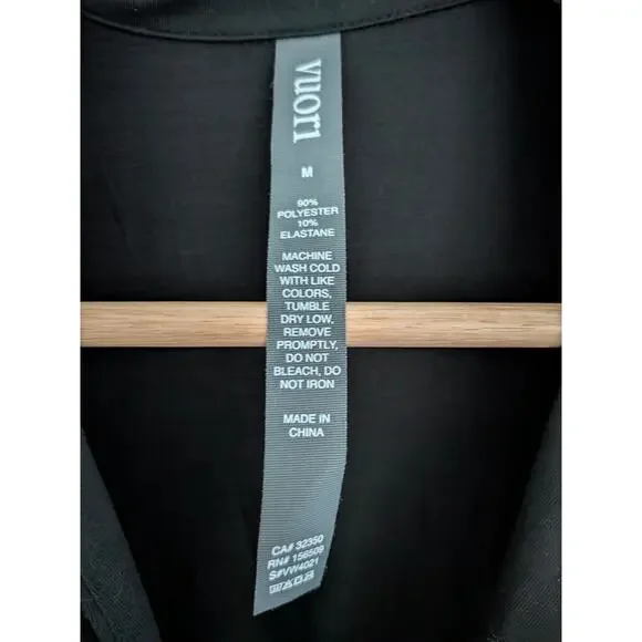 Vuori Lux Intentions Jumpsuit Black Long Sleeve Jumpsuit | Vuori Size Medium - Picture 6 of 7